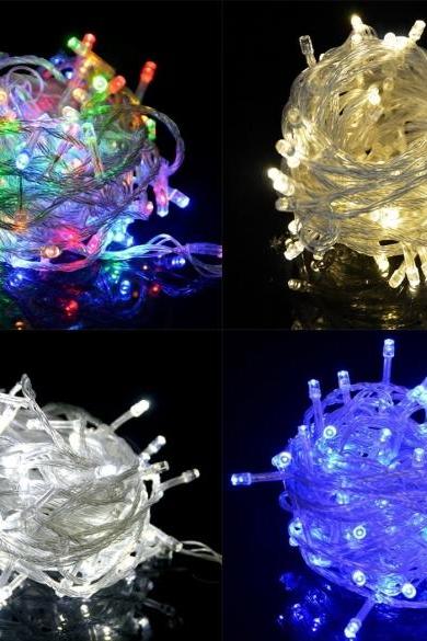 Homdox Waterproof Energy Saving 20m 200led Bulbs Holiday Fairy Light String Lights Wedding Party Christmas Decoration Us Plug