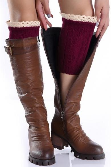 Womens boot cuffs sales