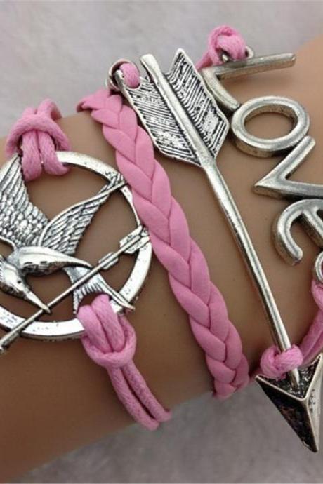 Love Arrow Birds Fashion Bracelet
