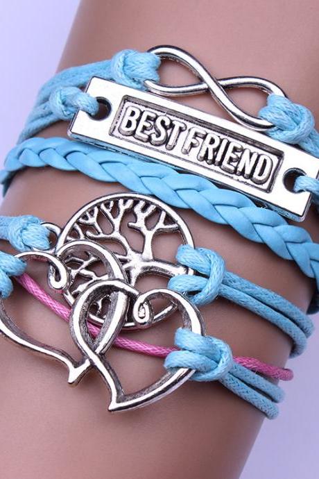 Heart Tree Of Life Bestfriend Bracelet