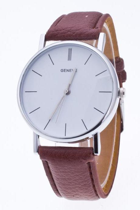 Classic High-End Leather Watch