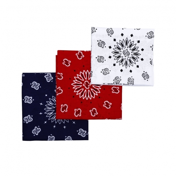 Women's Print Small Square Scarf Bandana Neckerchief on Luulla