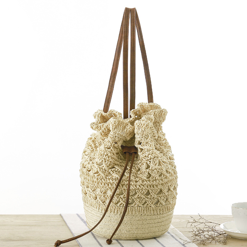 Hand-make Crochet Hollow Knitted Backpack on Luulla