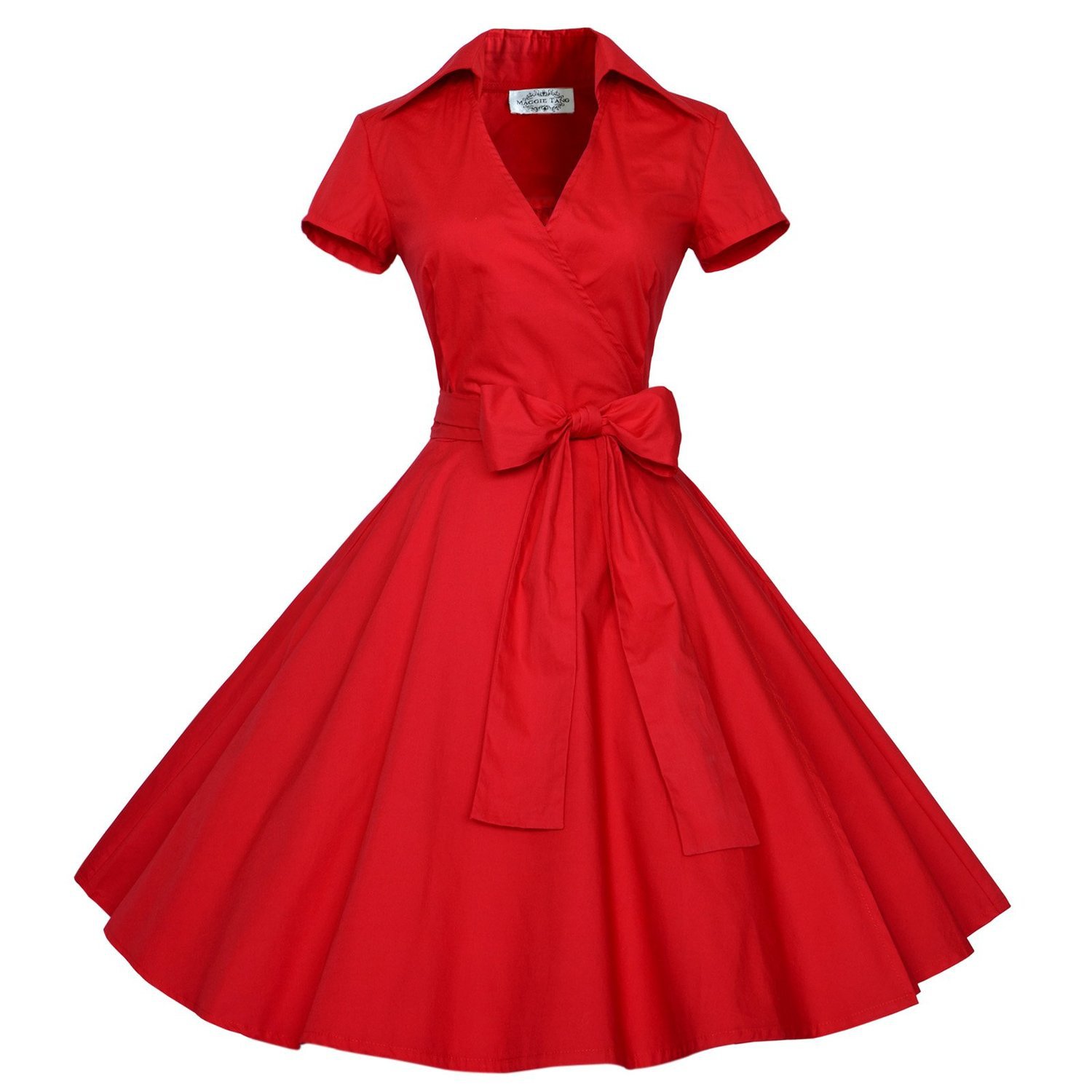 pink dress with black polka dots A-Line Dot Prom Dresses Satin Strapless Bowknot – MyChicDress collection_holiday edit Pink Dress Birthday Photoshoot Color:Royal Purple